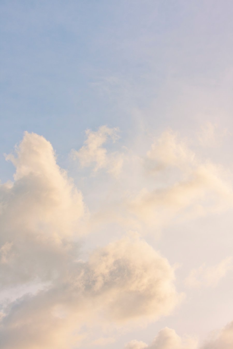 Blue sky with clouds